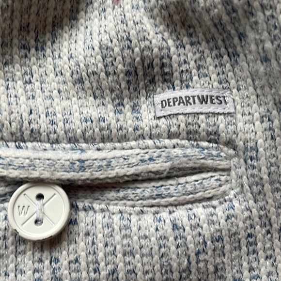 Depart West sweater texture fleece lined elastic waist 2 pocket joggers - Picture 2 of 9